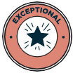 Exceptional badge
