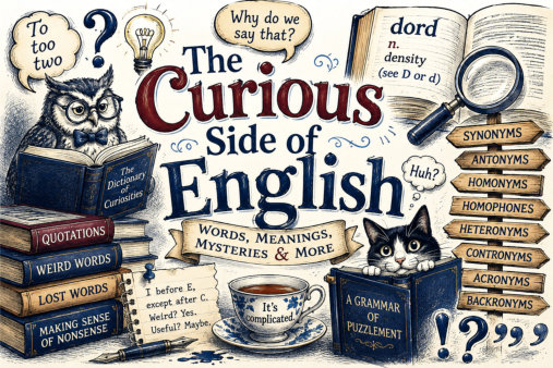 Quirky English graphic