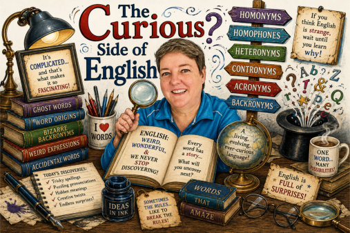 Quirky English graphic