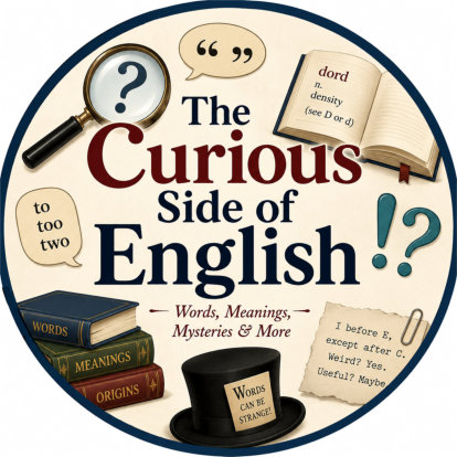 Quirky English graphic