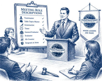 Meeting Role Description graphic